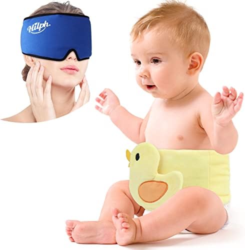 Комплект за облекчаване на колики Hilph за новородено + Апликация с лед на главата