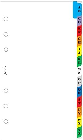 Цвят на Показалеца FILOFAX A-Z от 2 букви за лични и компактни организаторите (B131608)