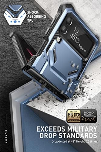 Калъф серия i-Blason Armorbox за Samsung Galaxy Z Flip 4 5G (2022), издръжлива чанта-кобур за цялото тяло с амортизатором /броня (наклон)