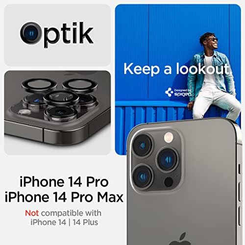 Защитно фолио за обектива на камерата Spigen [GlasTR EZ Fit-Optik Pro] е Предназначена за iPhone 14 Pro Max /iPhone 14 Pro [Подходяща за