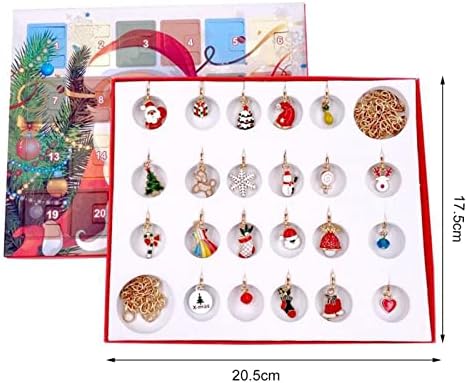 Walbest САМ Braceletss Set, 1 Комплект Коледни Гривни, Комплект за Празнични Эмалевых Лъскави Декоративни Геометрични Декорации DIY, Подарък