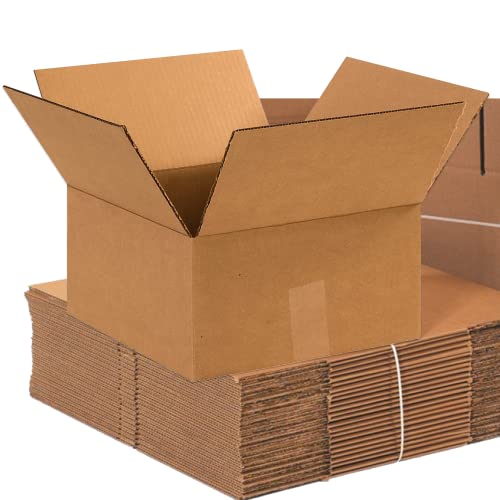 СКОРОСТНА САЩ Кутии за доставка на Средно 12 L x 12W x 6H, 25 опаковки | Кутия от велпапе 12126 и картонени Кутии за доставка