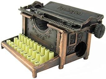 IIV Съкровище Гуру Дребни Антични пишеща Машина Molded Острилка за Моливи