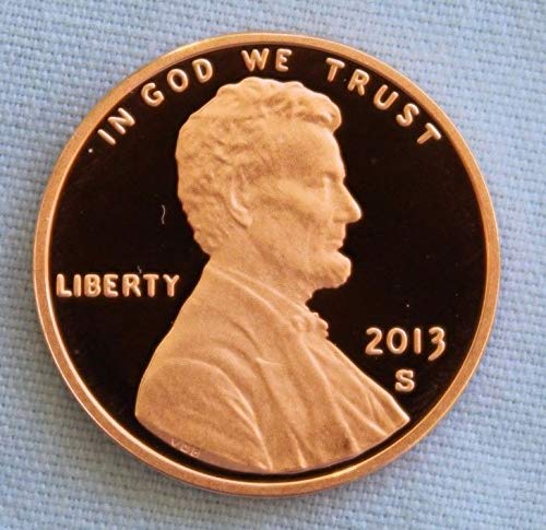Цент Памет Линкълн, скъпоценния камък на 2013 година Пени DCAM Монетен двор на САЩ