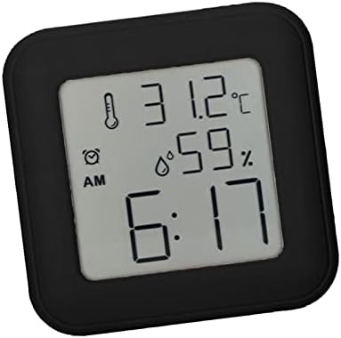 ZHJBD Digital alarm clock Дата и час Термометър за Измерване на Влажност на въздуха Сензор за Преносим LCD Дисплей за Детска Стая, Синьо