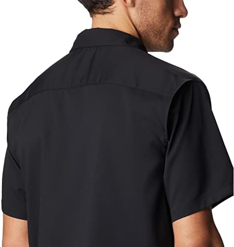 Мъжки Однотонная риза Columbia Big & Tall Utilizer II с къс ръкав, ICY Утрото, 5X B & T