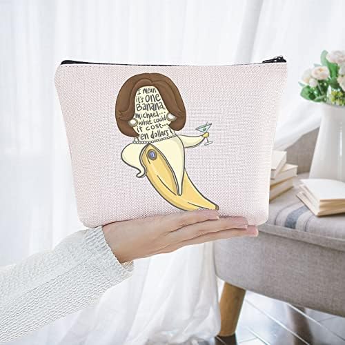BWWKTOP Косметичка за грим Lucille Блут, подарък за феновете на Lucille Блут, искам да кажа, това е един банан, Майкъл,