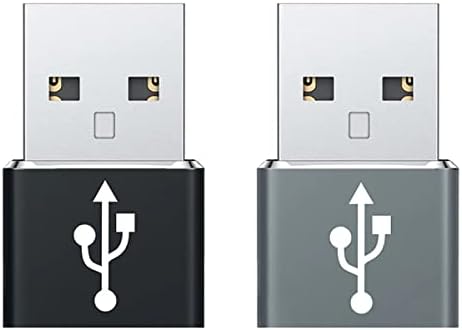 Бърз USB адаптер-C за свързване към USB-порт, който е съвместим с вашия Alcatel 3X (2019) за зарядни устройства, синхронизация, OTG-устройства, като клавиатура, мишка, Zip, геймпад,