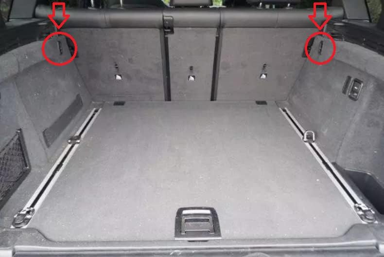 Транспортна мрежа за багажника на автомобила - Изработени от специално за BMW X5 2014-2018 - Органайзер от еластична мрежа за съхранение на Аксесоари премиум клас- Мрежа з?