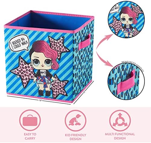 Комплект Idea Nuova LOL Surprise от 2 Трайни Кубчета за съхранение с дръжки