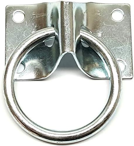 Напречната стяжная табела за навеса и обори Hill Leather Company с 2-инчов пръстен за замазки - за езда и домашния добитък