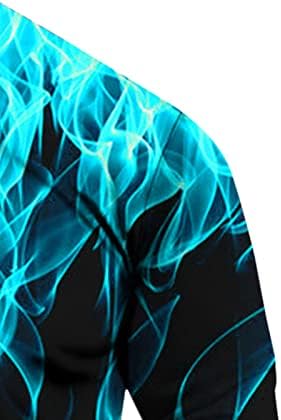 Мъжки Модни Блуза с кръгло деколте, Спортен Пуловер на Открито, Мека Дишаща Ежедневни Hoody, Ретро Пуловер, Топ