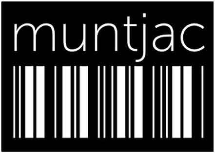 Набор от етикети с баркод Teeburon Muntjac Lower x4 6 х4