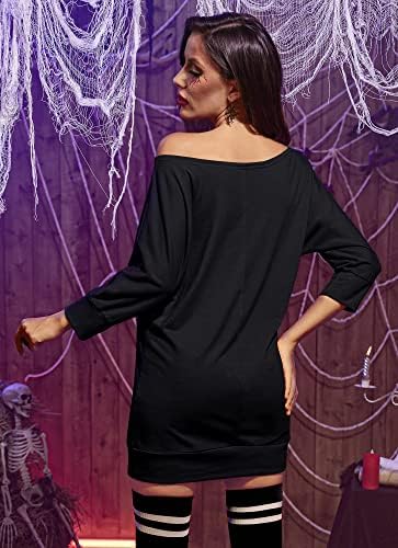Дамски блузи на Хелоуин с открити рамене и 3/4 ръкав за жени G и PL