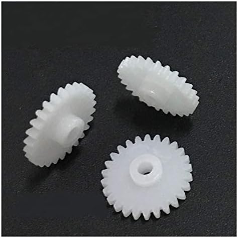 ALANOOY 262.5 A 0,5 М Модул зъбни колела 0,5 26 Зъбите Пластмасов диск Назъбен 10 бр. (Диаметър на отвора: 2,5 мм брой на зъбите: