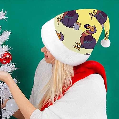 Лилави Коледни шапки Nadia Bird на Едро за възрастни, Коледна шапка за празници, аксесоари за коледното парти