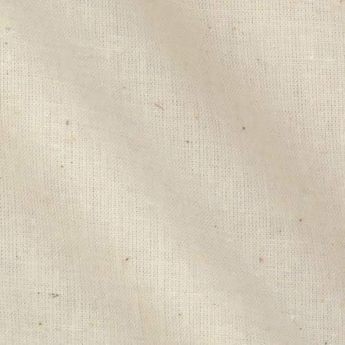 Муслиновая плат /текстил небеленый - Драпирующая материя - естествена 10 ярда средна плътност - памук (60-63 виж Ширина)
