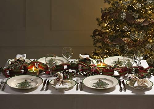 Набор от места за хранене Чинии Spode Christmas Tree 10 От 4 теми - Празничен Дизайн на Съдове