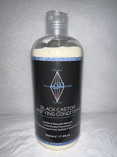 Осветляющий климатик с черен рициново масло (Отлично подходящ за естествена коса)