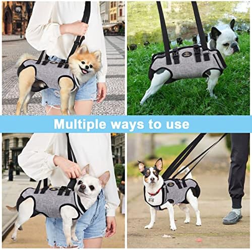 Шлейка за кучета Ownpets, Градинска Чанта-прашка за защита на гръбначния стълб, в Подкрепа на цялото тяло, който Поддържа Жилетка за Помощ