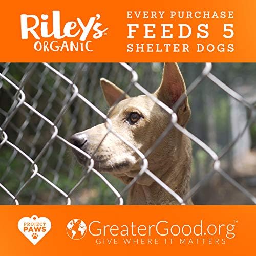 Riley's Organics - Фъстъчено масло и меласа - 5 мл малки Бисквитов - Природни Лакомства за кучета на човешкия вид - Плик пакет