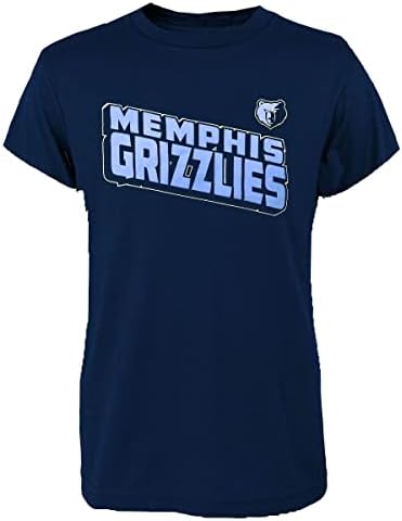 Тениска с логото на младежкия отбор Memphis Grizzlies за момичета 7-16 години