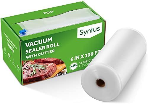 Устройство за вакуумно запечатване на храните Syntus 6 x 100 с диспенсером за нарязване, Ролки За вакуум запечатване на хранителни продукти, Вакуумни опаковки за хранит?