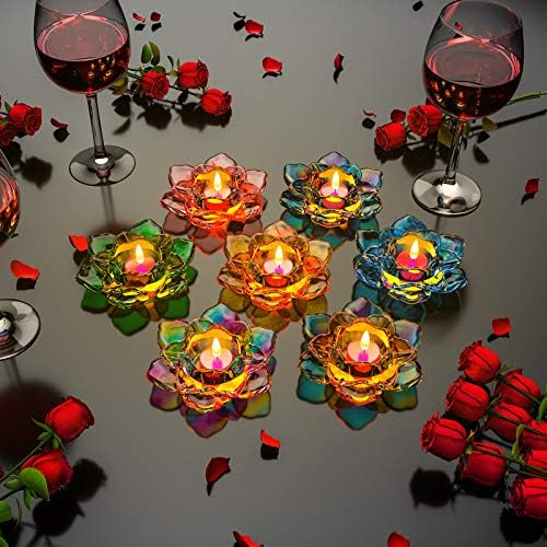 Palksky Lotus Tealight Свещници за Свещи Форма От Смола, Цветя Свещник Эпоксидное Леярство Силиконови Форми за подарък Кутия за бижута Направи си сам, Контейнер за Украшения,