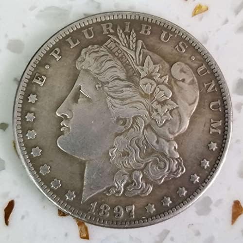 Сребърна Монета Версия QINGFENG Сребърен Долар 28-Годишният Номер Монета Морган САЩ Смесени Страна може да Взриви Монета