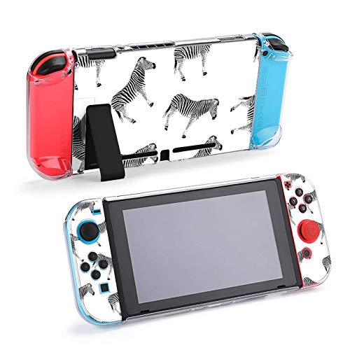 Калъф за Nintendo Switch Zebras Комплект от пет Елементи, Защитен Калъф, Аксесоари за Игралната конзола Switch