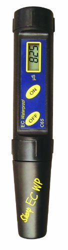 Водоустойчив тестер ЕО/Temp проводимост Milwaukee C65 със сменен електрод, разрешение от 0 до 1999 микросименс/cm, резолюция 1 микросименс/см,