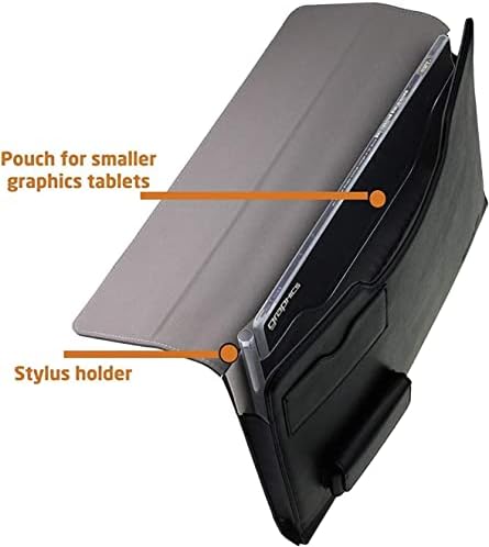 Кожен калъф-награда за таблет Broonel - Съвместими с таблета Huion 680TF USB Graphic Drawing Panel Board