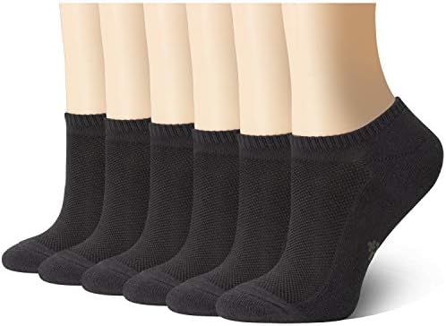 + MD Ултра Меки Спортни бамбукови чорапи за жени и мъже подметка No Show Ежедневни чорапи