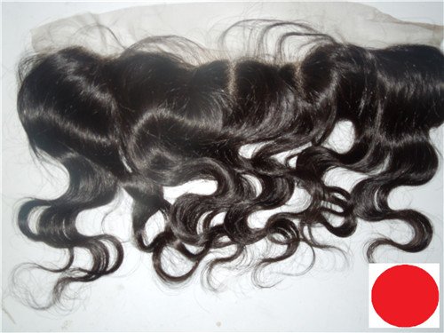 DaJun Hair 6A Лейси Предна Закопчалка 13 2 Естествени Европейски Коси на Насипни Вълна Естествен Цвят (марка: DaJun)