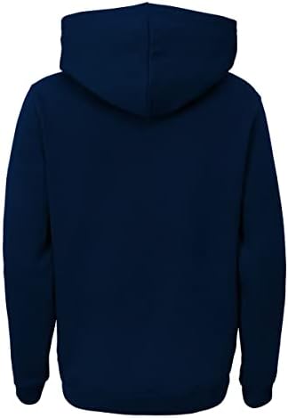 Връхни дрехи Columbus Blue Jackets Младежки Размер Хокей Пуловер Prime Руното Hoody с качулка