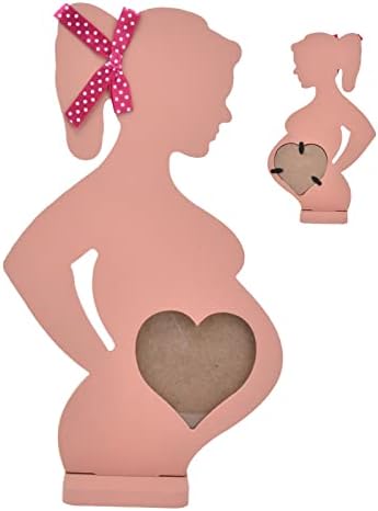 Ултразвукова Фоторамка Septpenta, рамка за снимка за спомен от бременността, за бъдещи майки, Подвижни капака е Възможно да се отварят или