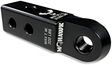 Приемник на Moose-Knuckle Offroad Mohawk Shackle Receiver 2.0 Black Lung - Размер приемник 2.0 инча - е Покрит с черен анодированным покритие,