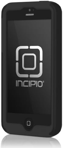 Калъф за iPhone 5 5S SE, калъф Incipio DualPro с Въздействие Здрав корпус, Хибриден Автентичен Здрав калъф - въглен /Розов