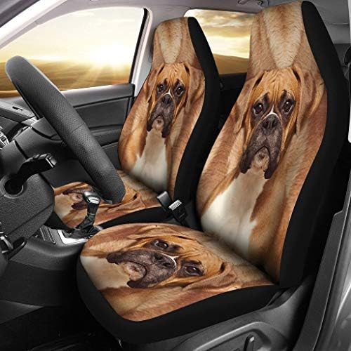 Калъфи за автомобилни седалки с шарени кучета-боксьор Pawlice Amazing