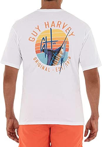 Мъжка тениска от колекция Гай Harvey's Billfish с Къс ръкав и джоб
