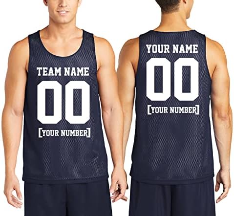 Персонализирайте Баскетбольную фанелката на Собствения си отбор с вашите Потребителско име и номер на Спортна тениска за възрастни