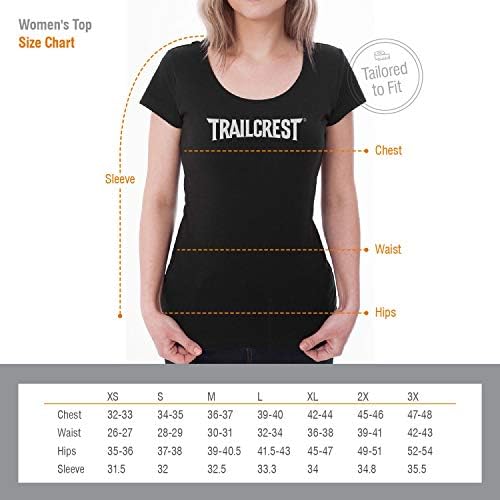 Дамски камуфляжная риза TrailCrest с дълъг ръкав с цип на 1/4 – Влагоотводящая, 4-лентови стречинг – Идеална горно облекло и облекло