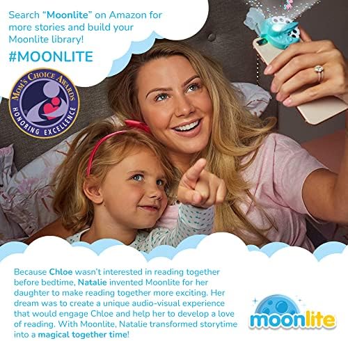 Комплект от 2 истории Moonlite Shuffle - Истории за животни - Цар Лъв и Любопитният Джордж - Забавен образователен подарък