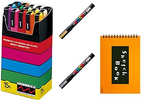 Специална писалка-маркер за рисуване Uni-posca (комплект b), Маркировката, дръжки за цветни плакати Mitsubishi Молив Uni Posca Fine Point