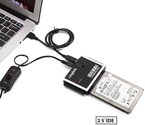 Устройство за Четене на твърди дискове Cinolink IDE PATA и на SATA USB 2.0 за твърд диск HDD 2,53,5 с Външен Адаптер ac