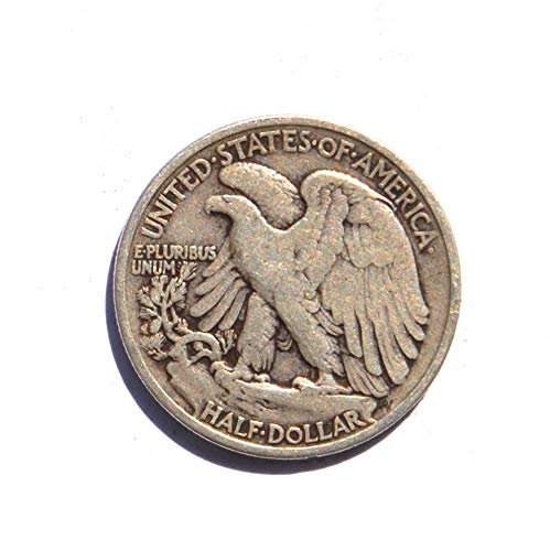 1936 Съединените Щати, Walking Liberty (сребро проба 900) Филаделфийската монетен двор. Малки детайли за Полдоллара