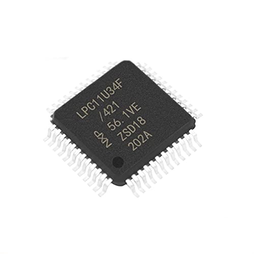 Anncus LPC11U34FBD48 LPC11U34FBD LPC11U34 LPC11U LQFP48 Електронни компоненти MCU 32-битов модул LPC11U00 ARM Cortex M0 RISC 32KB Flash - (Цвят: