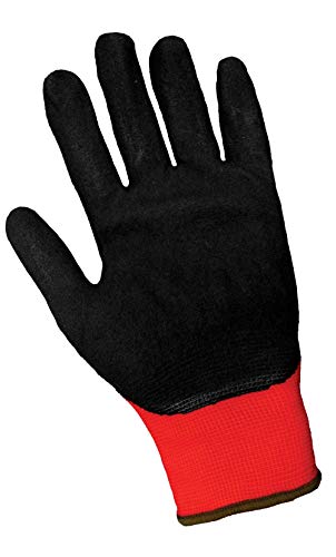 Ръкавици Global Ръкавица 500MF - Ръкавици Tsunami Grip Mach Finish с нитриловым покритие - Големи - (в опаковката на 72 броя)