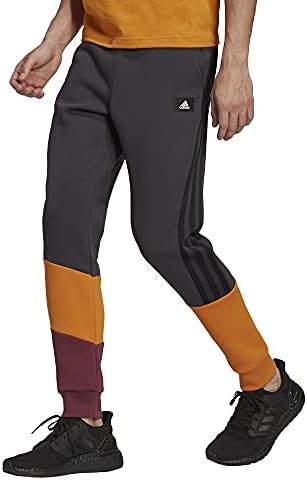 мъжки спортни панталони adidas с цветни блокчета