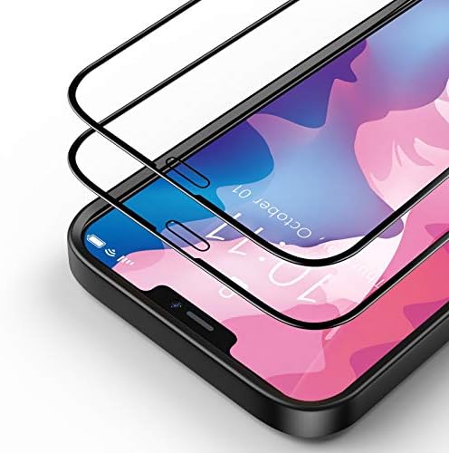 Защитно фолио Bewahly, съвместима с iPhone 12 mini (5.4 инча), (3D покритие от край до край), защитен слой от закалено стъкло (тази